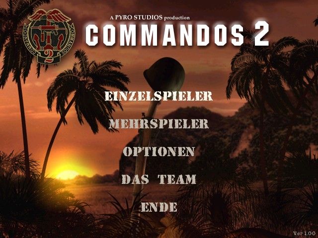 Eidos Commandos 2 Men of Courage Disc 1 - 2 Microsoft Windows PC CD-PC Gamez USA