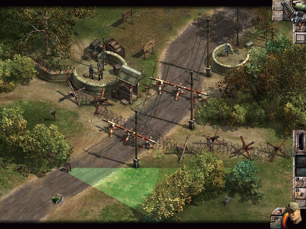 Eidos Commandos 2 Men of Courage Disc 1 - 2 Microsoft Windows PC CD-PC Gamez USA