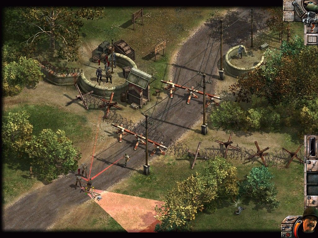 Eidos Commandos 2 Men of Courage Disc 1 - 2 Microsoft Windows PC CD-PC Gamez USA