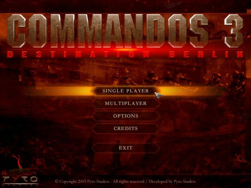 Commandos 3: Destination Berlin Disc 1-3 Microsoft Windows PC CD-PC Gamez USA