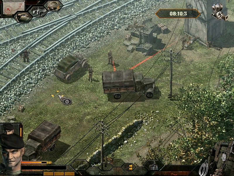 Commandos 3: Destination Berlin Disc 1-3 Microsoft Windows PC CD-PC Gamez USA
