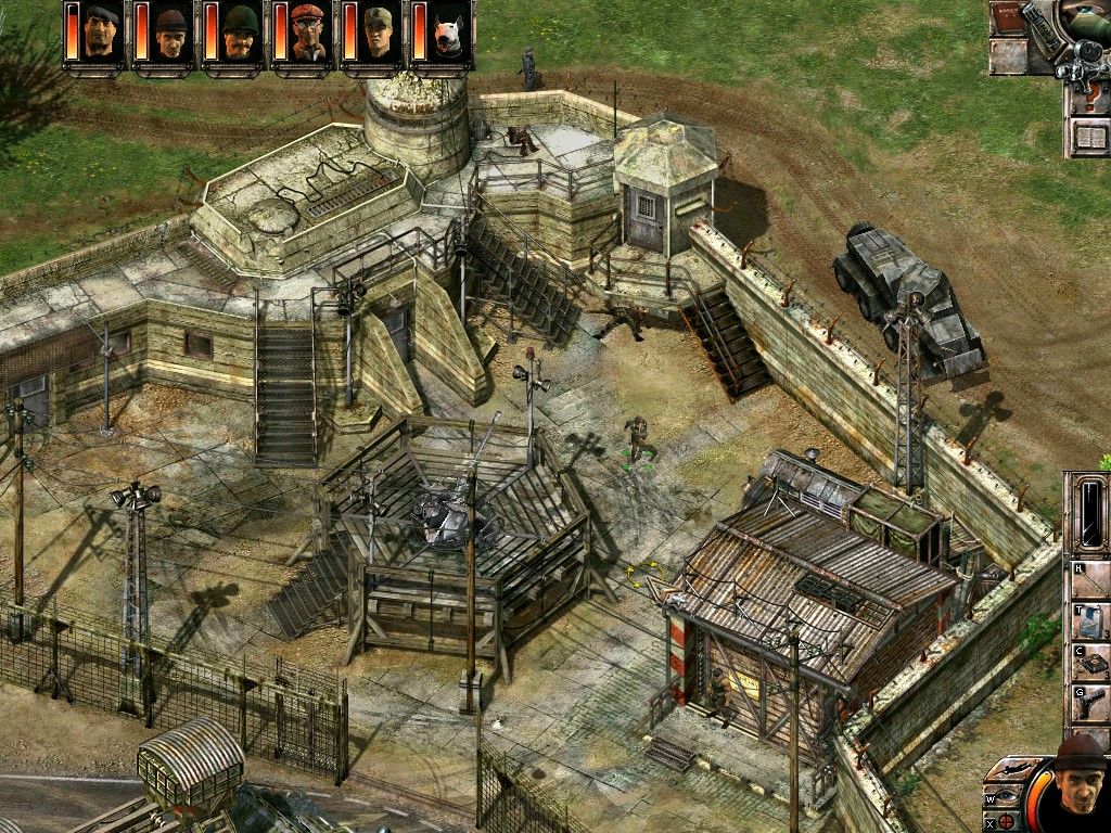 Eidos Commandos 2 Men of Courage Disc 1 - 2 Microsoft Windows PC CD-PC Gamez USA