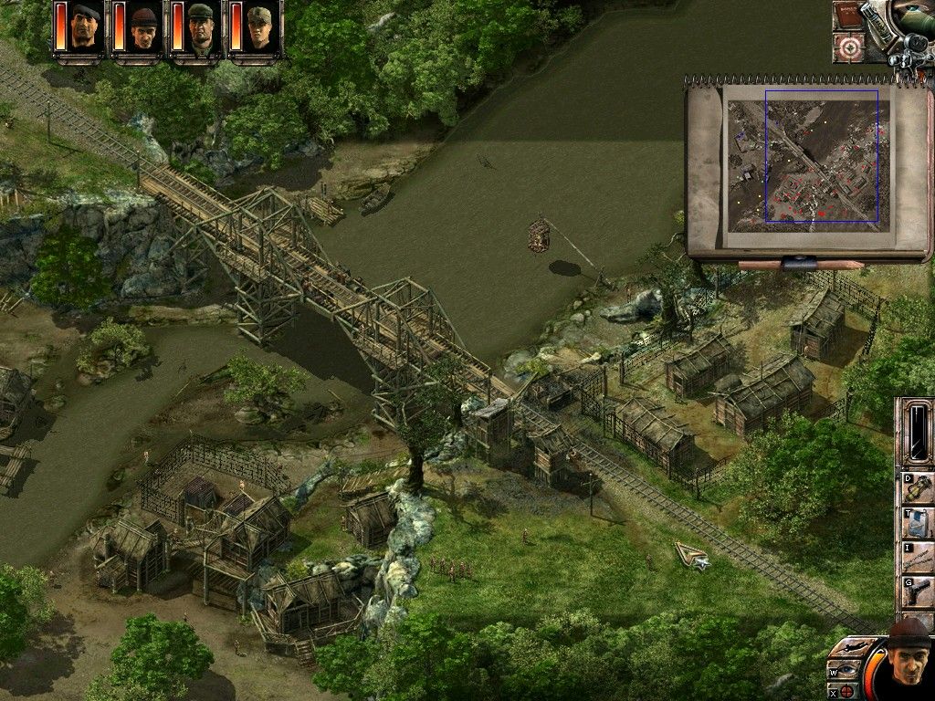 Eidos Commandos 2 Men of Courage Disc 1 - 2 Microsoft Windows PC CD-PC Gamez USA