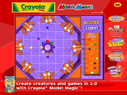 Crayola Arcade Microsoft Windows PC CD-PC Gamez USA