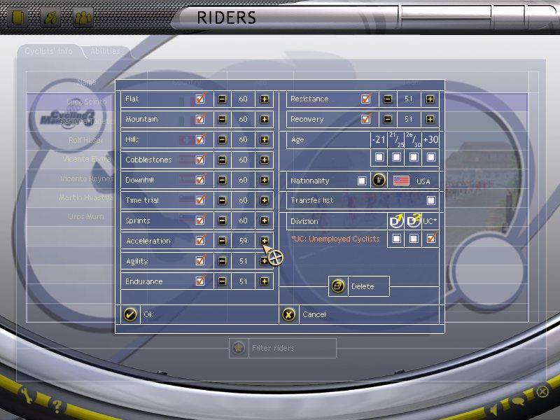 Cycling Manager 3 Microsoft Windows PC CD-PC Gamez USA
