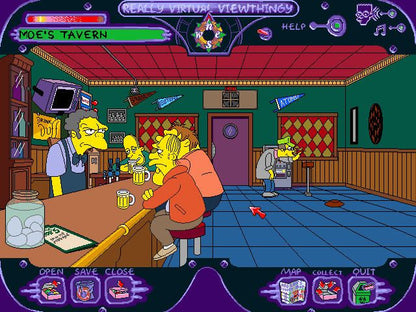 The Simpsons Virtual Springfield Microsoft Windows PC CD-PC Gamez USA
