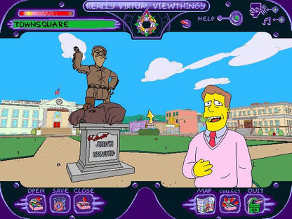 The Simpsons Virtual Springfield Microsoft Windows PC CD-PC Gamez USA