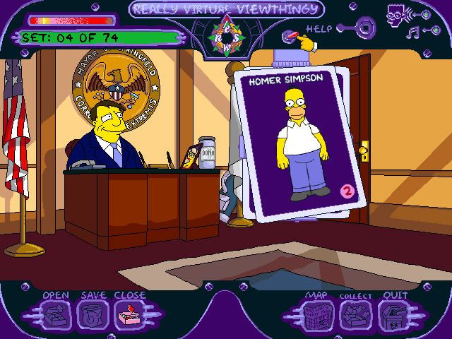 The Simpsons Virtual Springfield Microsoft Windows PC CD-PC Gamez USA