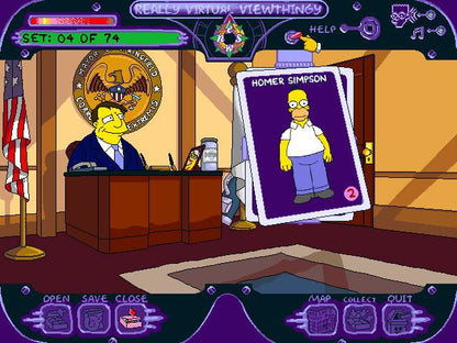 The Simpsons Virtual Springfield Microsoft Windows PC CD-PC Gamez USA