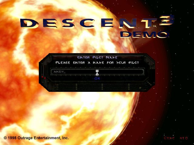 Descent³ Descent 3 Disc 1-2 1999 Microsoft Windows PC CD Interplay Imagineer Outrage-PC Gamez USA