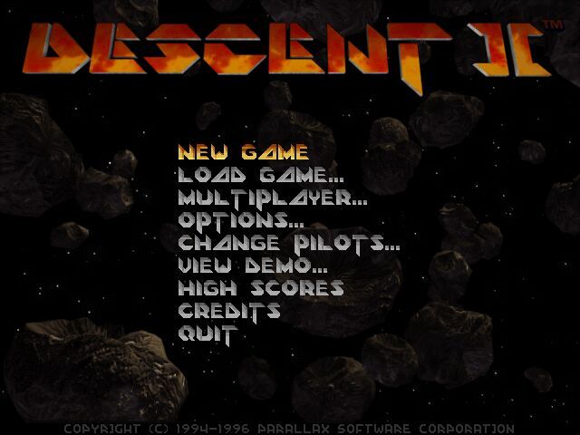 Descent II Microsoft Windows PC CD-PC Gamez USA