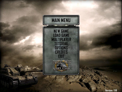 Desert Rats vs Afrika Korps Disc 1-2 Microsoft Windows PC CD-PC Gamez USA