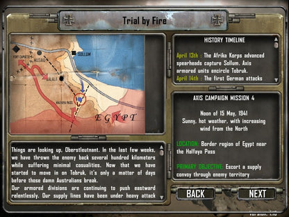 Desert Rats vs Afrika Korps Disc 1-2 Microsoft Windows PC CD-PC Gamez USA