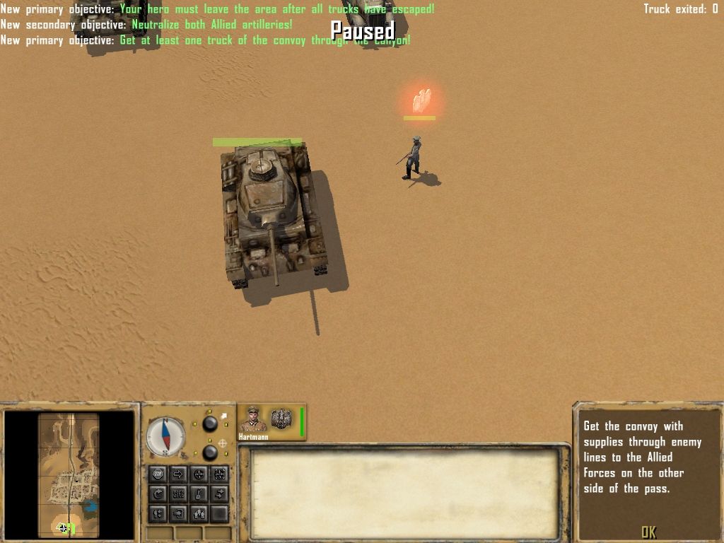 Desert Rats vs Afrika Korps Disc 1-2 Microsoft Windows PC CD-PC Gamez USA