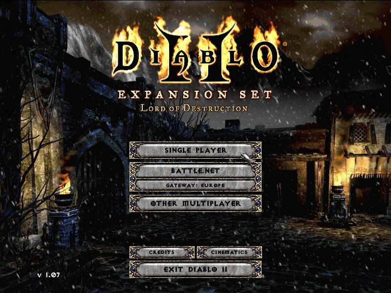 Diablo II - Lord Of Destruction Microsoft Windows PC CD-PC Gamez USA