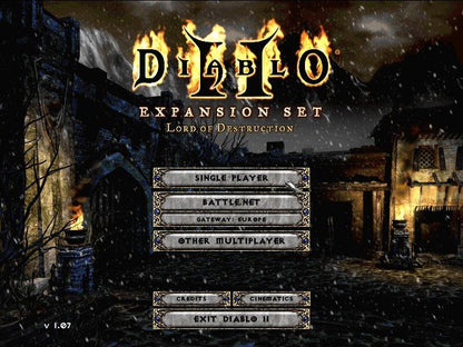 Diablo II - Lord Of Destruction Microsoft Windows PC CD-PC Gamez USA