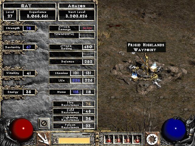 Diablo II - Lord Of Destruction Microsoft Windows PC CD-PC Gamez USA