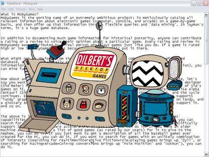 Dilbert's Desktop Games Microsoft Windows PC CD-PC Gamez USA