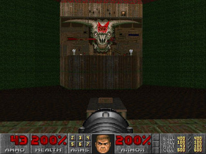 Doom II Microsoft Windows PC CD-PC Gamez USA