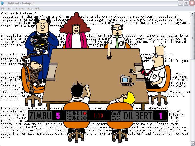 Dilbert's Desktop Games Microsoft Windows PC CD-PC Gamez USA