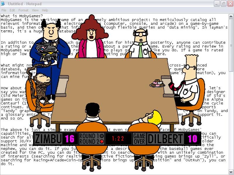 Dilbert's Desktop Games Microsoft Windows PC CD-PC Gamez USA
