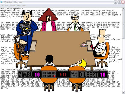 Dilbert's Desktop Games Microsoft Windows PC CD-PC Gamez USA