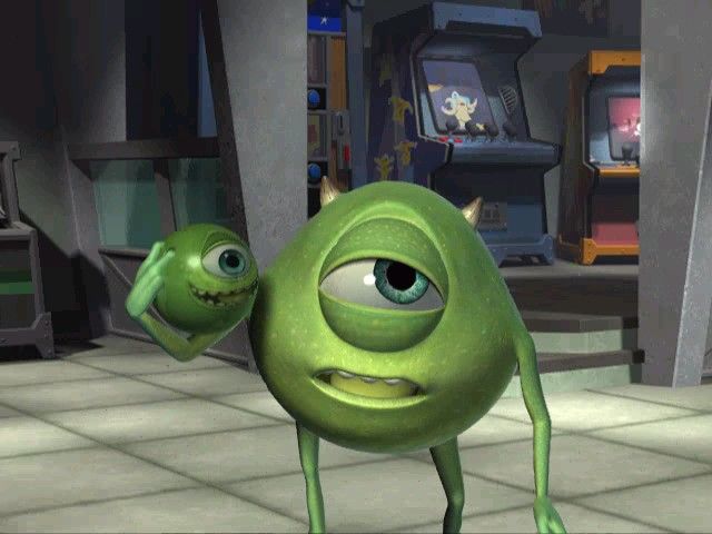 Disney Pixar's Monsters Inc Wreck Room Arcade Bowling for Screams Microsoft Windows PC CD-PC Gamez USA