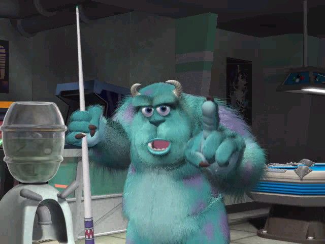 Disney Pixar's Monsters Inc Wreck Room Arcade Eight Ball Chaos Microsoft Windows PC CD-PC Gamez USA