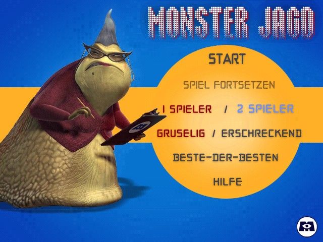 Disney Pixar Monsters Inc Monster Tag Microsoft Windows PC CD-PC Gamez USA