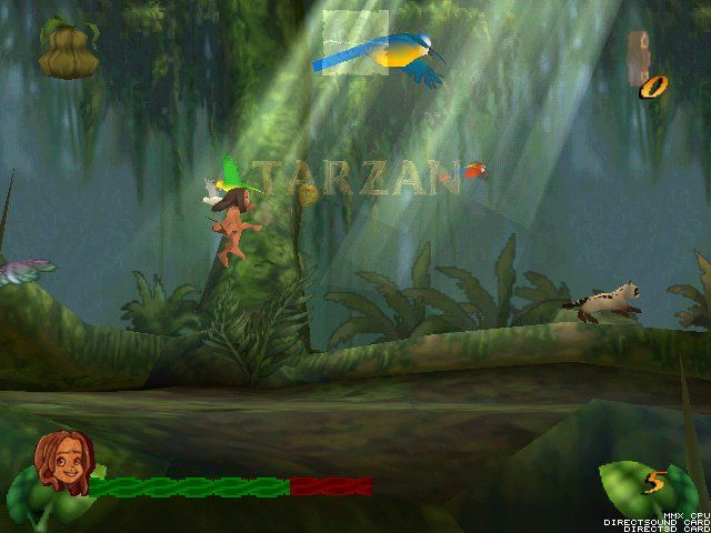 Disney's Tarzan Microsoft Windows PC CD-PC Gamez USA