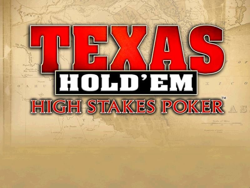 Texas Hold'em - High Stakes Poker Microsoft Windows PC CD-PC Gamez USA