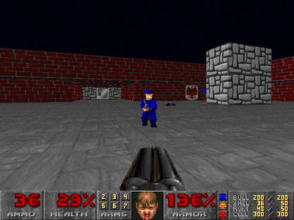 Doom II Microsoft Windows PC CD-PC Gamez USA