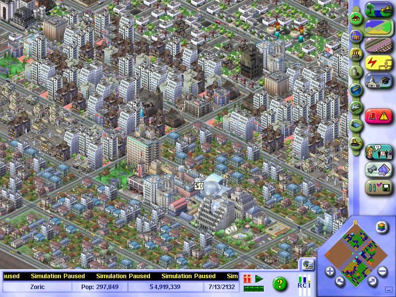 SimCity 3000 Unlimited Microsoft Windows PC CD-PC Gamez USA