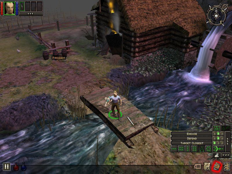 Dungeon Siege Disc 1-2 2002 Microsoft Windows UbiSoft Square Enix PC CD-PC Gamez USA