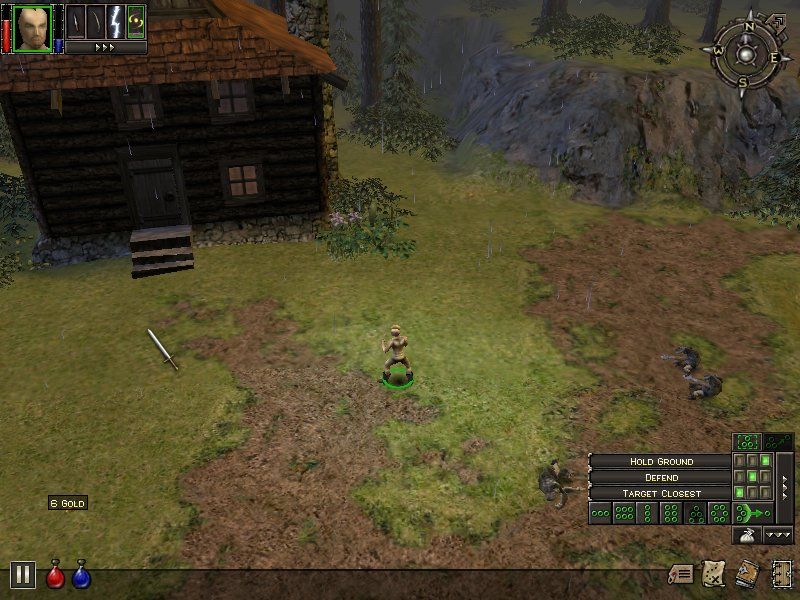 Dungeon Siege Disc 1-2 2002 Microsoft Windows UbiSoft Square Enix PC CD-PC Gamez USA