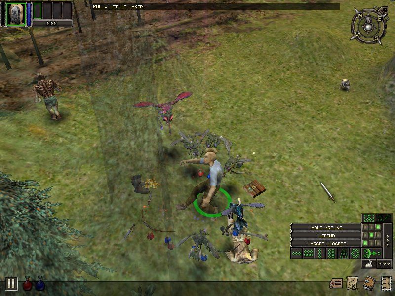 Dungeon Siege Disc 1-2 2002 Microsoft Windows UbiSoft Square Enix PC CD-PC Gamez USA