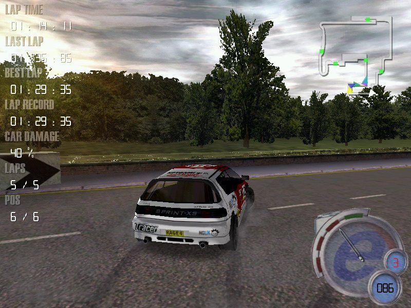 eRacer Microsoft Windows PC CD-PC Gamez USA