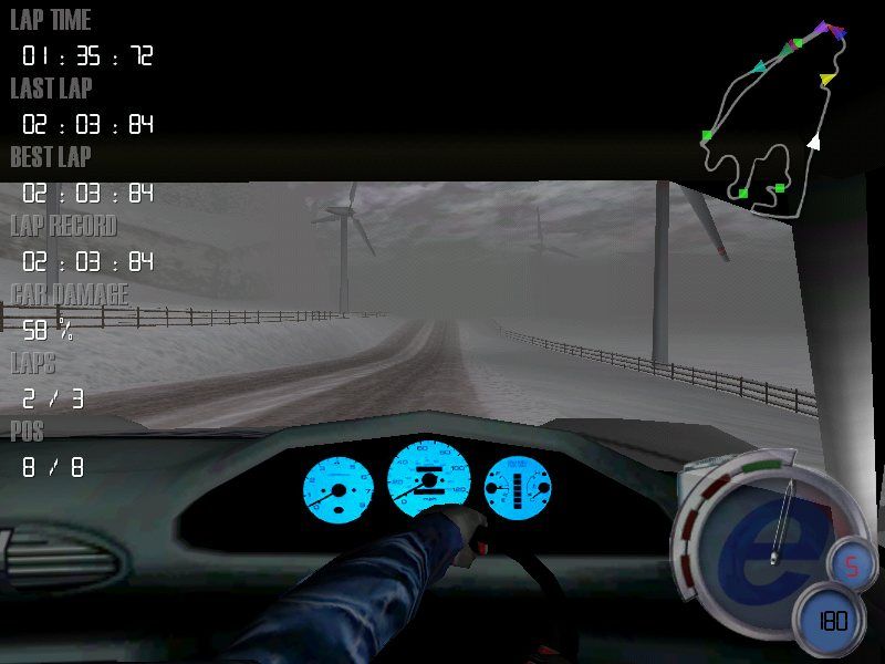 eRacer Microsoft Windows PC CD-PC Gamez USA