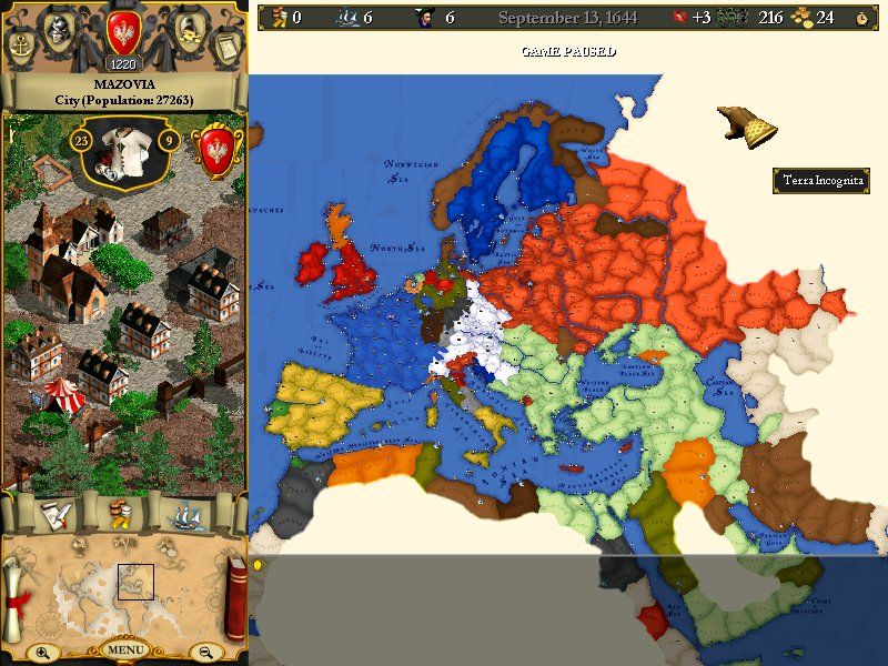 Europa Universalis Microsoft Windows PC CD-PC Gamez USA