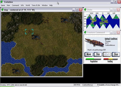 Evolution The Game Of Intelligent Life Microsoft Windows PC CD-PC Gamez USA