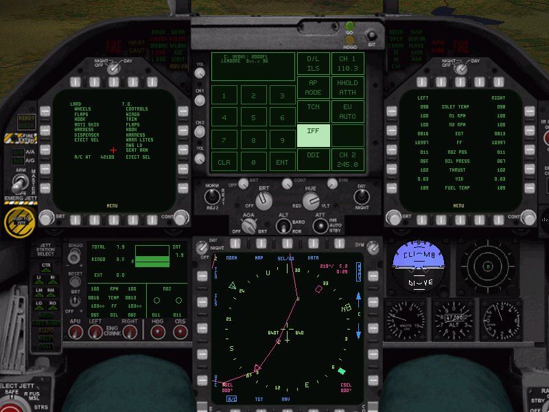 FA-18E Super Hornet Microsoft Windows PC CD-PC Gamez USA