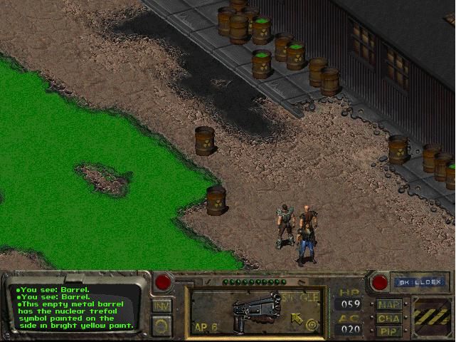 Fallout One Computer Game Fallout 1 Microsoft Windows PC CD Classic RPG Experience – PC Gamez USA