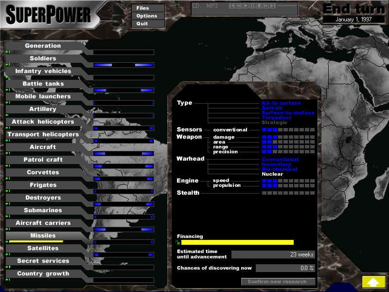 SuperPower Microsoft Windows PC CD – Strategic Global Simulation Game-PC Gamez USA