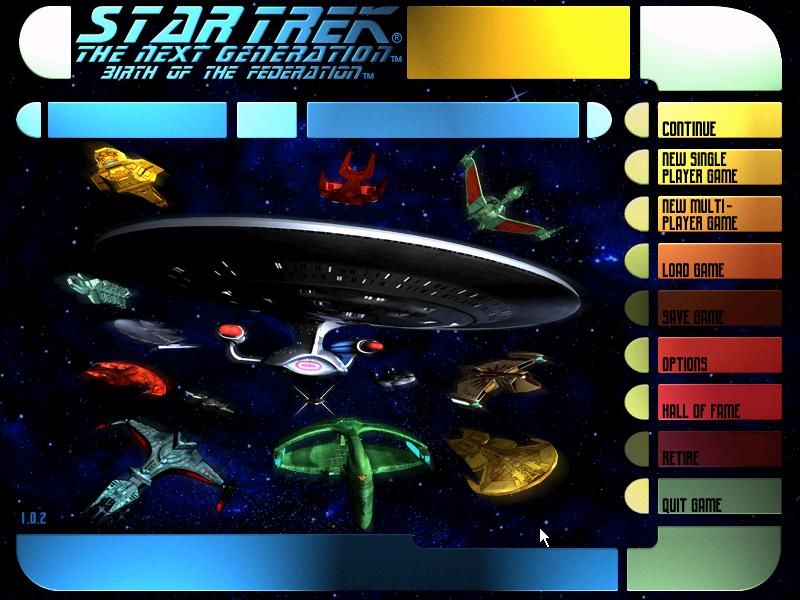 Star Trek The Next Generation - Birth of the Federation Microsoft Windows PC CD-PC Gamez USA