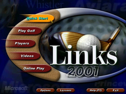 Links 2001 Disc 1-4 Microsoft Windows PC CD-PC Gamez USA