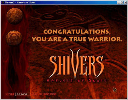 Shivers Two - Harvest of Souls Disc 1-2 Microsoft Windows PC CD-PC Gamez USA