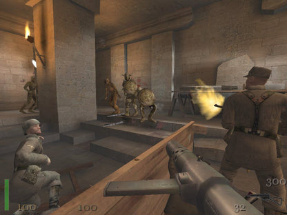 Return to Castle Wolfenstein Game of the Year Edition Disc 1 - 2 Microsoft Windows PC CD-PC Gamez USA
