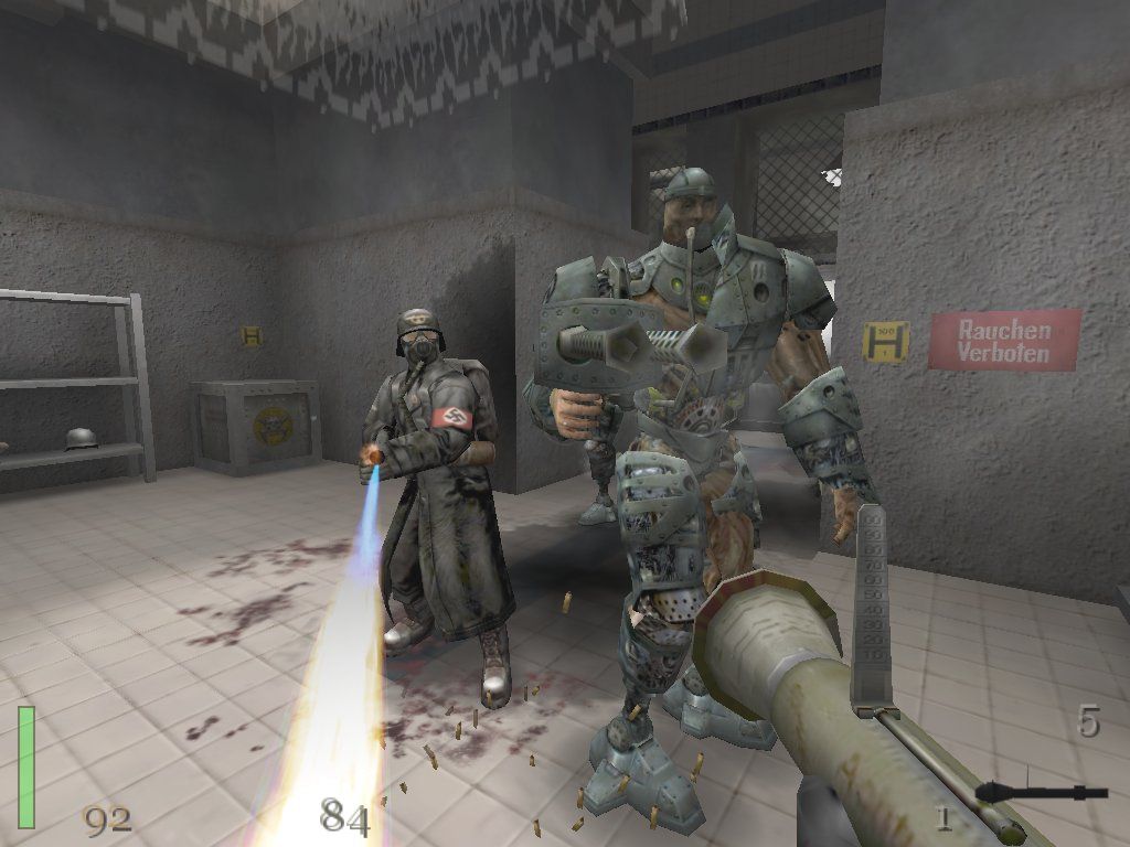 Return to Castle Wolfenstein Game of the Year Edition Disc 1 - 2 Microsoft Windows PC CD-PC Gamez USA