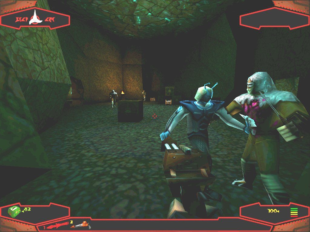 Star Trek The Next Generation Klingon Honor Guard Disc 1-2 Microsoft Windows PC CD-PC Gamez USA