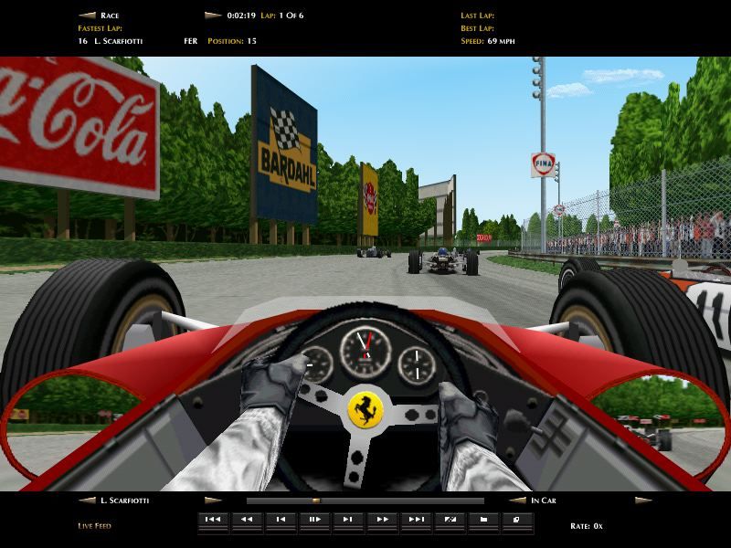 Grand Prix Legends Microsoft Windows PC CD-PC Gamez USA
